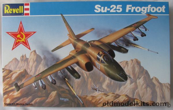 Revell 1/72 Su-25 Frogfoot - USSR or Czech, 4071 plastic model kit